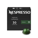 Nespresso Capsules Vertuo, Half Caffeinato, Mild Roast Coffee, 30-Count Coffee Pods